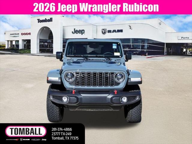 2026 Jeep Wrangler WRANGLER 4-DOOR RUBICON 2026 Jeep Wrangler WRANGLER 4-DOOR RUBICON