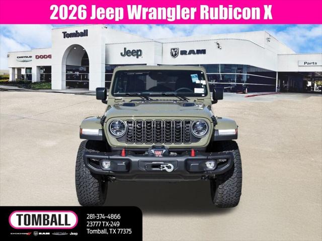 2026 Jeep Wrangler WRANGLER 4-DOOR RUBICON X 2026 Jeep Wrangler WRANGLER 4-DOOR RUBICON X
