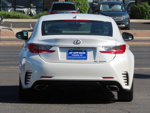 2016 Lexus RC 200t 2dr Cpe