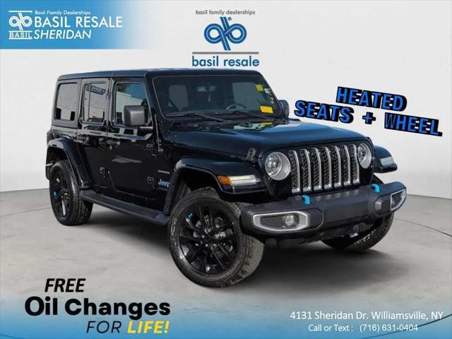 2023 Jeep Wrangler 4xe Sahara 4x4 for sale in Williamsville, NY