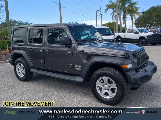 2019 Jeep Wrangler Unlimited Sport S 4x4
