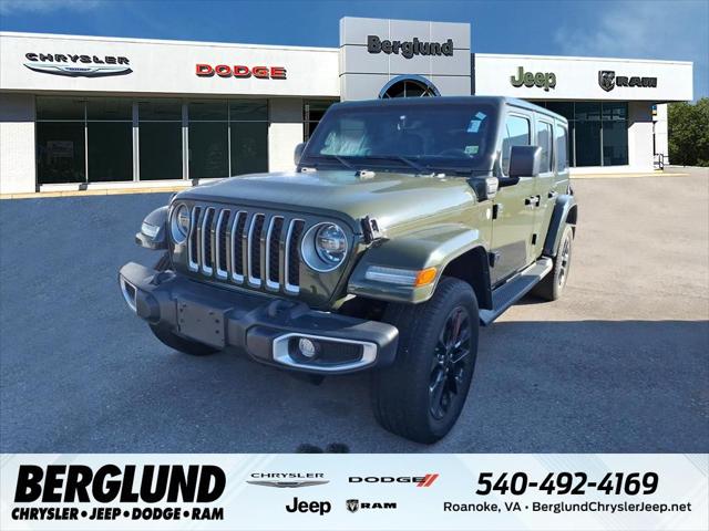 2021 Jeep Wrangler 4xe Unlimited Sahara 4x4