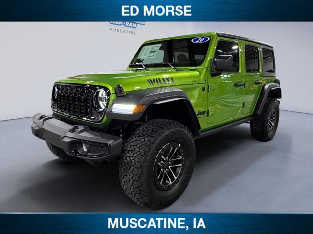 2026 Jeep Wrangler WRANGLER 4-DOOR WILLYS 2026 Jeep Wrangler WRANGLER 4-DOOR WILLYS