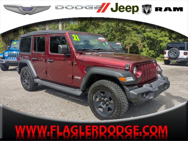 2021 Jeep Wrangler Unlimited Sport 4x4 2021 Jeep Wrangler Unlimited Sport 4x4