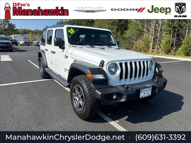2018 Jeep Wrangler Unlimited Sport S 4x4
