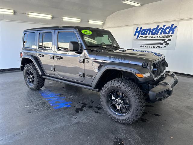 2025 Jeep Wrangler WRANGLER 4-DOOR WILLYS 2025 Jeep Wrangler WRANGLER 4-DOOR WILLYS