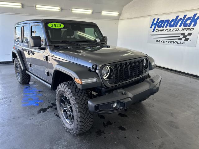 2025 Jeep Wrangler WRANGLER 4-DOOR WILLYS 2025 Jeep Wrangler WRANGLER 4-DOOR WILLYS