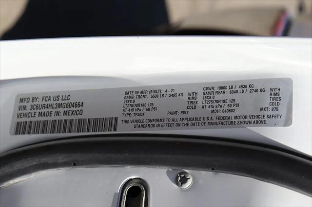 2021 Jeep Ram 2500 Tradesman Crew Cab 4x2 8 Box