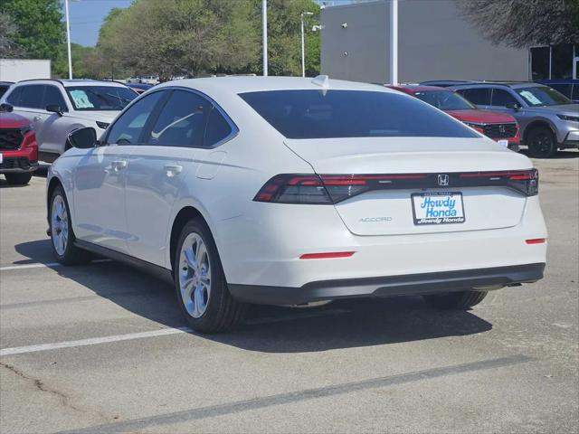 2025 Honda Accord Sedan LX