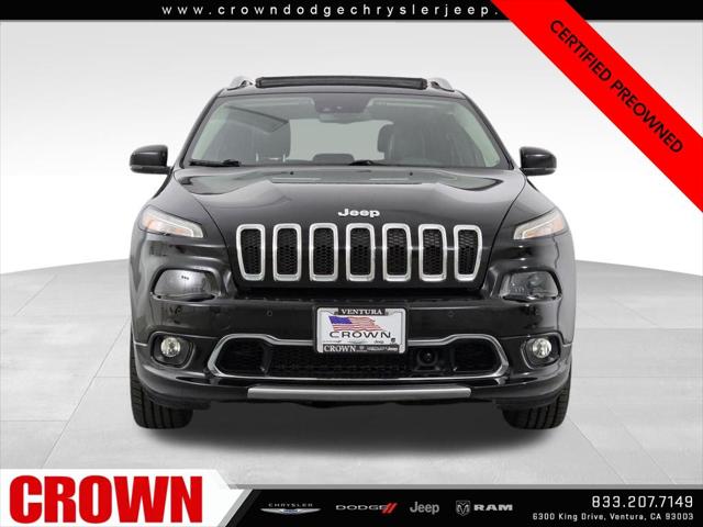 2018 Jeep Cherokee Overland FWD 2018 Jeep Cherokee Overland FWD