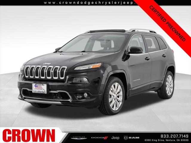 2018 Jeep Cherokee Overland FWD 2018 Jeep Cherokee Overland FWD