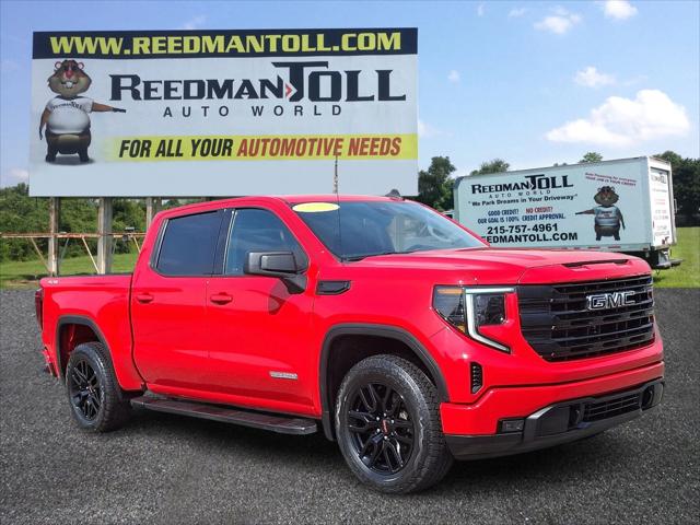 2022 GMC Sierra 1500 4WD Crew Cab Short Box Elevation with 3SB