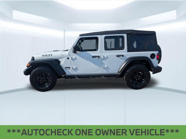 2021 Jeep Wrangler Unlimited Willys Sport 4x4 2021 Jeep Wrangler Unlimited Willys Sport 4x4