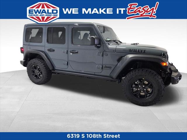 2025 Jeep Wrangler WRANGLER 4-DOOR WILLYS 2025 Jeep Wrangler WRANGLER 4-DOOR WILLYS