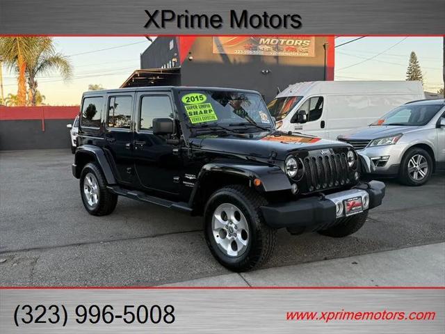 2014 Jeep Wrangler Unlimited Sahara for sale in South Gate, CA