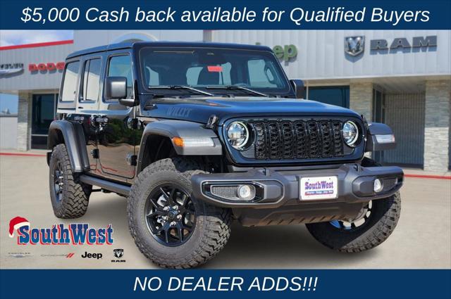 2025 Jeep Wrangler WRANGLER 4-DOOR WILLYS 2025 Jeep Wrangler WRANGLER 4-DOOR WILLYS
