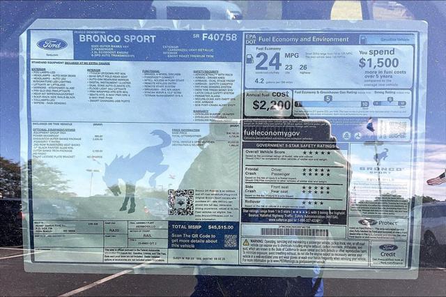 New 2025 Ford Bronco Sport Outer Banks For Sale in Olive Branch, MS