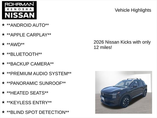 2026 Nissan Kicks SV