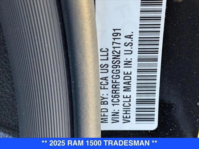 2025 Ram 1500 Tradesman Crew Cab 4x4 5'7" Box