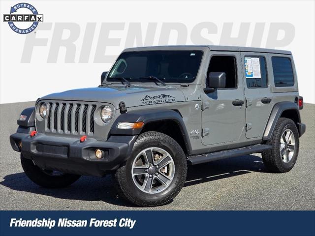2020 Jeep Wrangler Unlimited Sport 4X4 2020 Jeep Wrangler Unlimited Sport 4X4