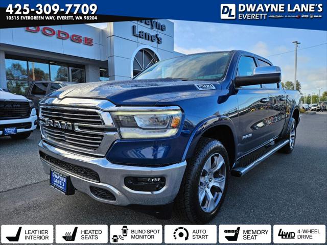 2020 RAM 1500 Laramie Crew Cab 4x4 57 Box 2020 RAM 1500 Laramie Crew Cab 4x4 57 Box