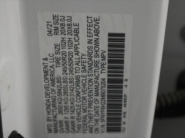 2021 Honda Pilot AWD Special Edition 2021 Honda Pilot AWD Special Edition