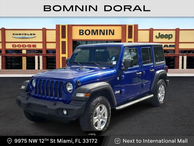 2018 Jeep Wrangler Unlimited Sport S 4x4