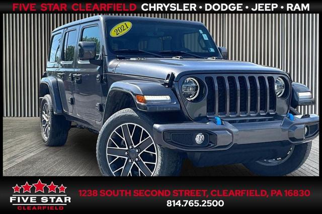 2021 Jeep Wrangler 4xe Unlimited High Altitude 4x4 2021 Jeep Wrangler 4xe Unlimited High Altitude 4x4