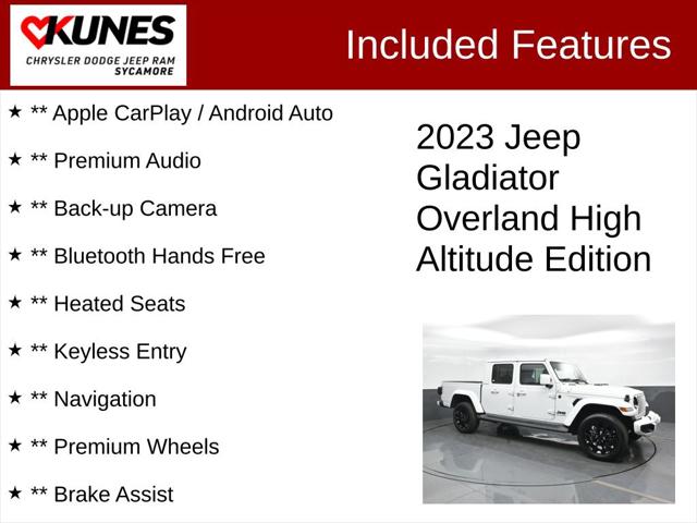 2023 Jeep Gladiator High Altitude 4x4 2023 Jeep Gladiator High Altitude 4x4