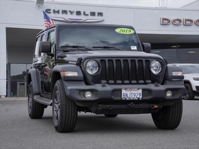 2019 Jeep Wrangler Unlimited Sport S 4x4 2019 Jeep Wrangler Unlimited Sport S 4x4