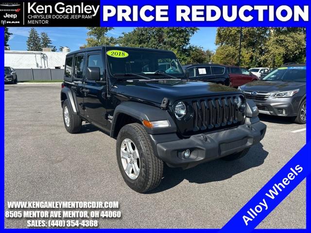 2018 Jeep Wrangler Unlimited Sport S 4x4 2018 Jeep Wrangler Unlimited Sport S 4x4