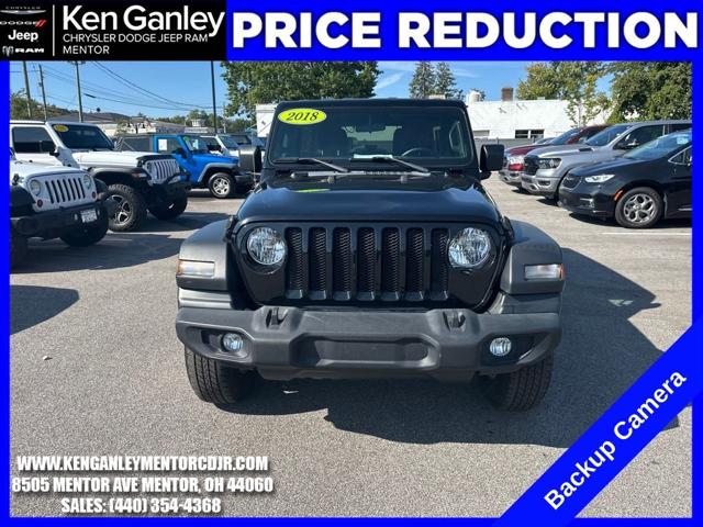 2018 Jeep Wrangler Unlimited Sport S 4x4 2018 Jeep Wrangler Unlimited Sport S 4x4