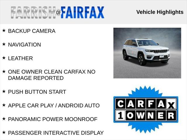 2024 Jeep Grand Cherokee 4xe 4xe 2024 Jeep Grand Cherokee 4xe 4xe