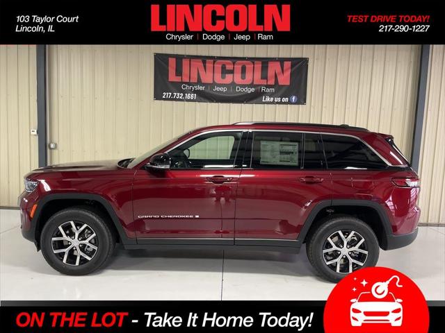 2025 Jeep Grand Cherokee GRAND CHEROKEE LIMITED 4X4