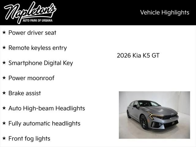 2026 Kia K5 GT