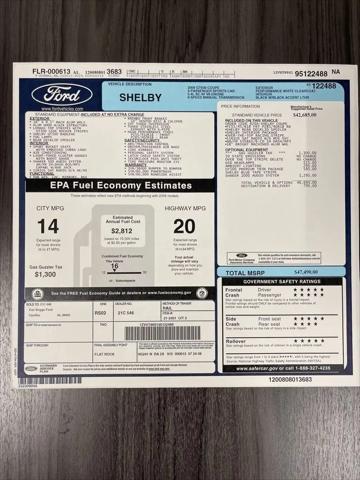 2009 Ford 500 Shelby GT500
