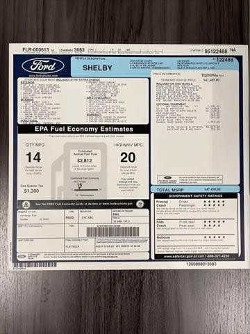 2009 Ford 500 Shelby GT500