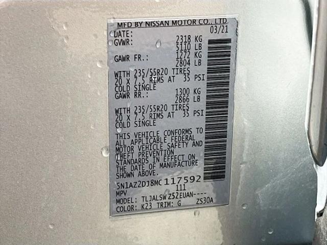 2021 Nissan Murano Platinum FWD