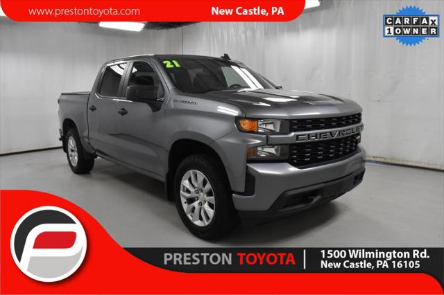 2021 Chevrolet Silverado 1500 4WD Crew Cab Short Bed Custom