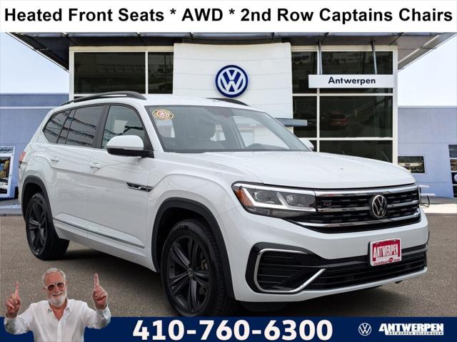 2021 Volkswagen Atlas 3.6L V6 SE w/Technology R-Line 2021 Volkswagen Atlas 3.6L V6 SE w/Technology R-Line