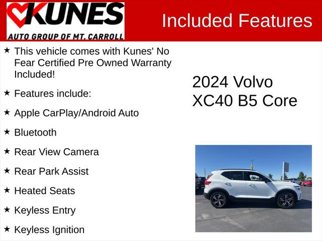 2024 Volvo XC40 B5 Core 2024 Volvo XC40 B5 Core