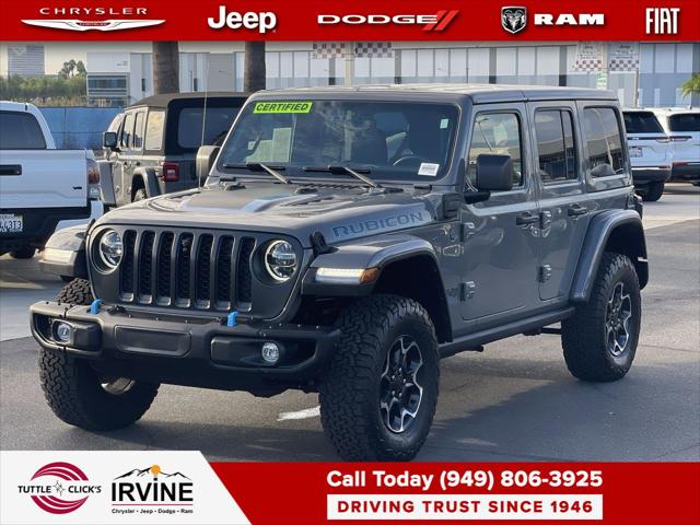 2021 Jeep Wrangler 4xe Unlimited Rubicon 4x4 2021 Jeep Wrangler 4xe Unlimited Rubicon 4x4