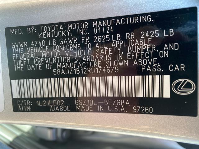 2024 Lexus ES 350 Unknown