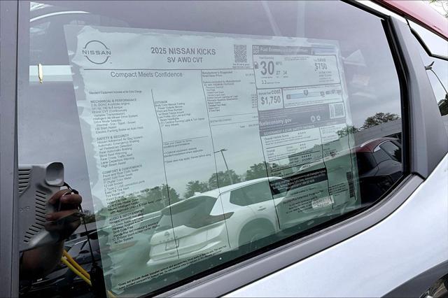 2025 Nissan Kicks SV Intelligent AWD