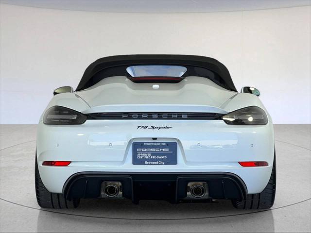 2020 Porsche 718 Spyder Spyder