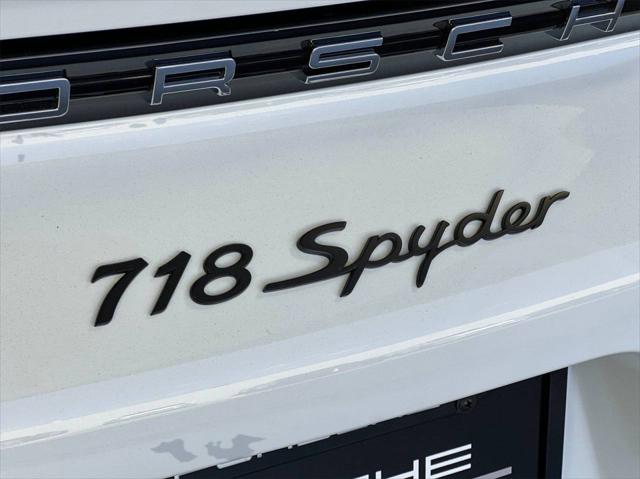 2020 Porsche 718 Spyder Spyder