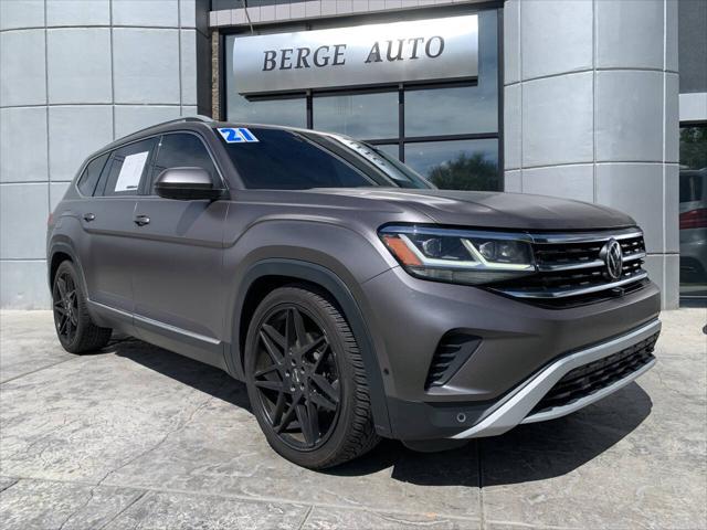 2021 Volkswagen Atlas V6 SEL Premium 4Motion AWD 4dr SUV midyear release for sale in Orem, UT