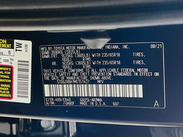 2021 Toyota Highlander XLE
