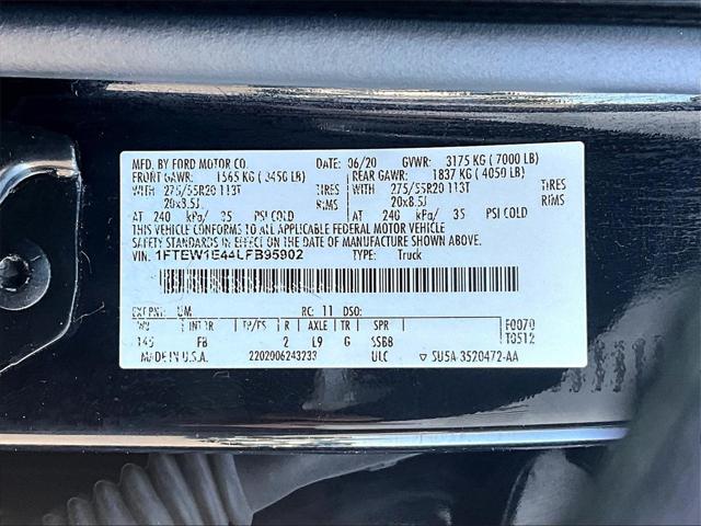 2020 Ford F-150 XLT