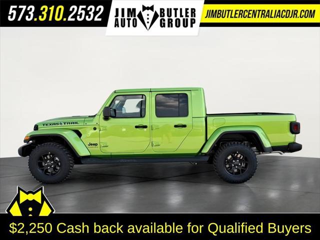 2025 Jeep Gladiator GLADIATOR TEXAS TRAIL 4X4 2025 Jeep Gladiator GLADIATOR TEXAS TRAIL 4X4